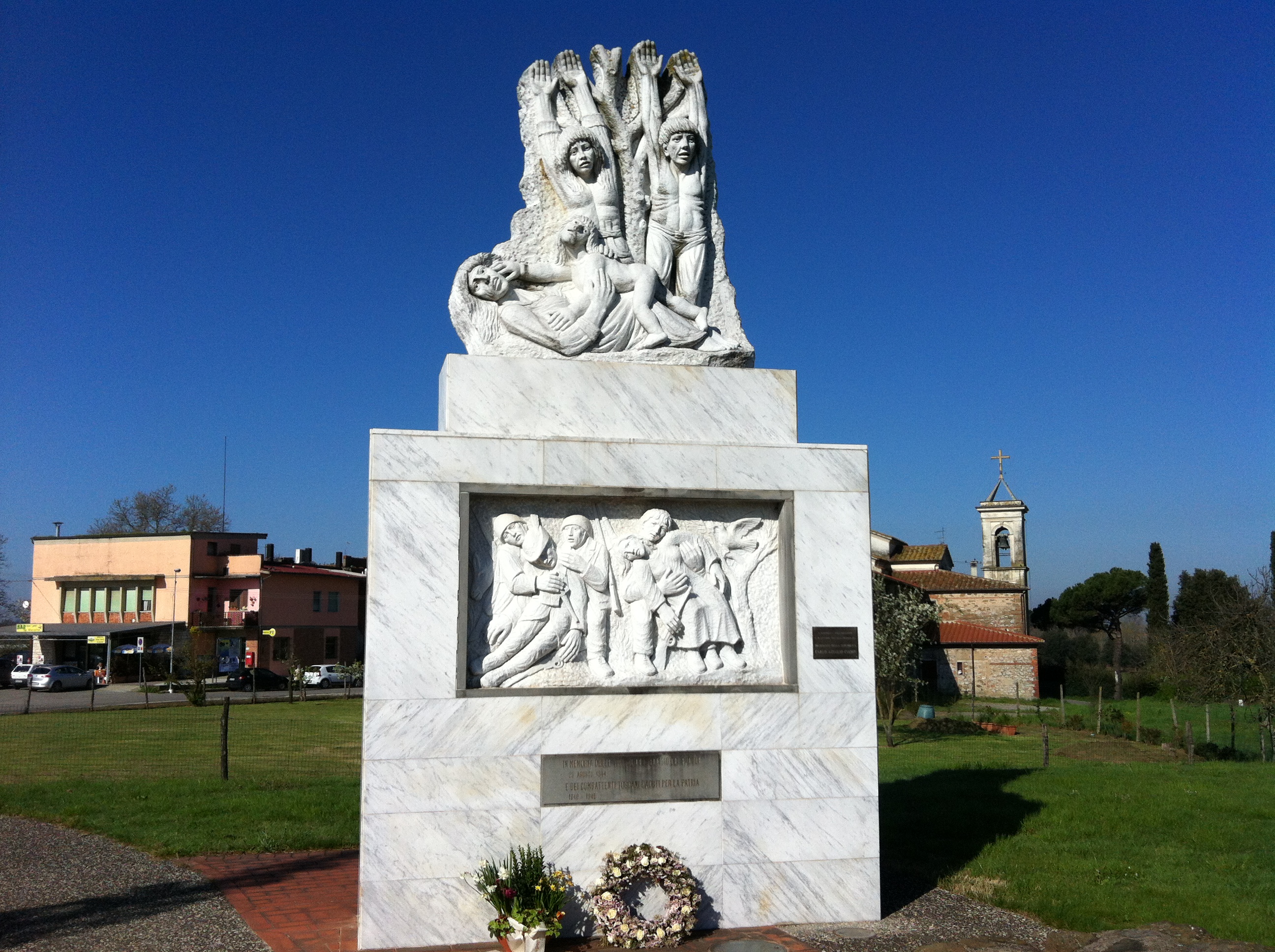 Monumento in ricordo delle vittime a Larciano