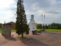 Il Monumento in ricordo delle vittime a Larciano